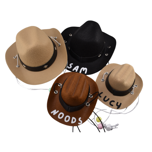 Personalized Dog Cowboy Hat