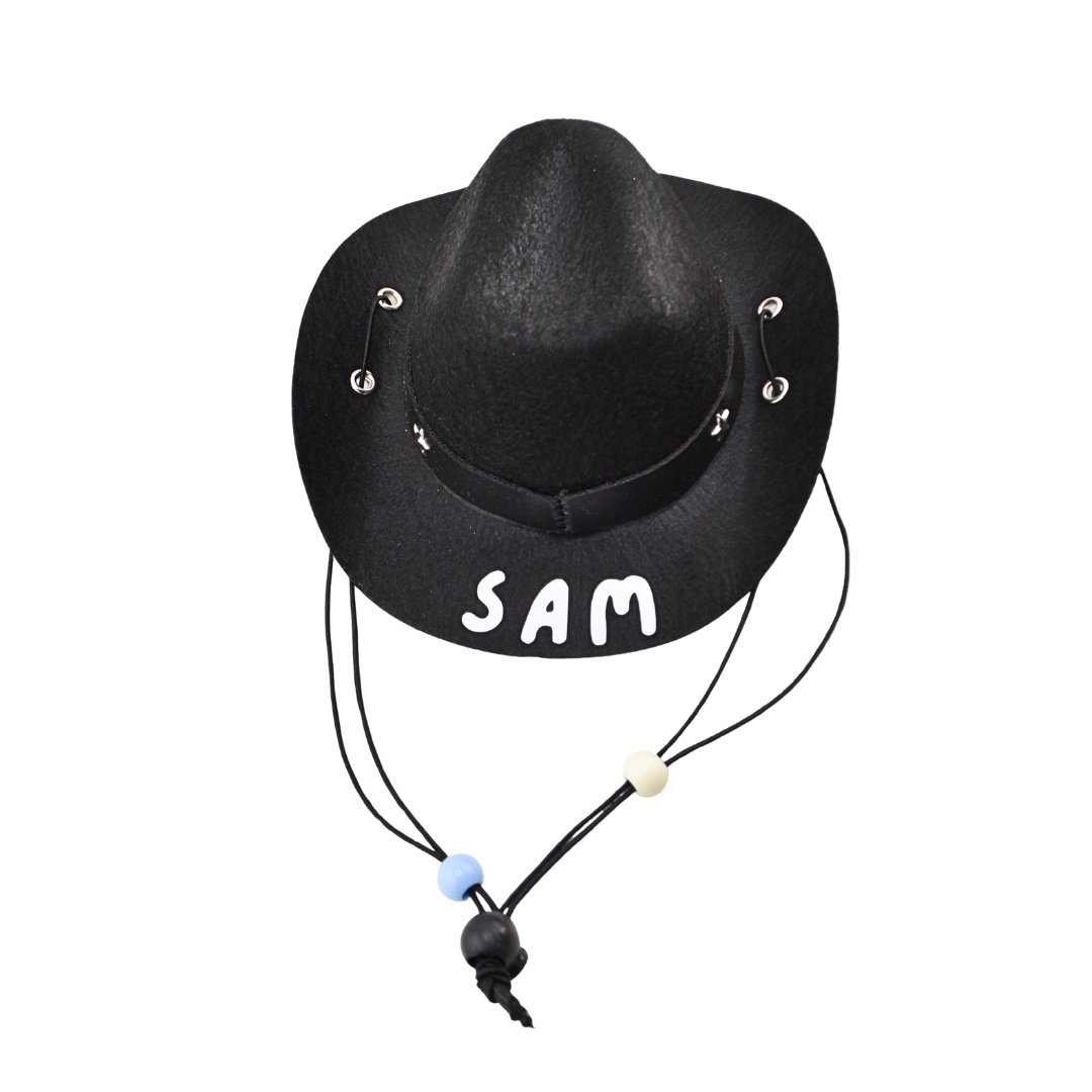 Personalized Dog Cowboy Hat
