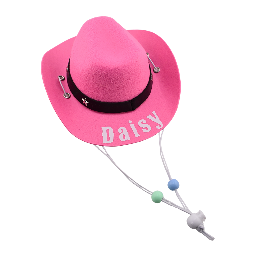 Personalized Dog Cowboy Hat