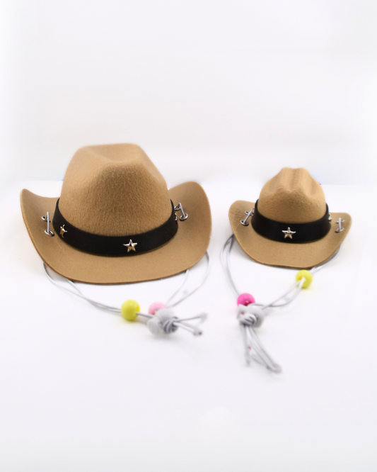 Desert Dawg Khaki Cowboy Canine Hat