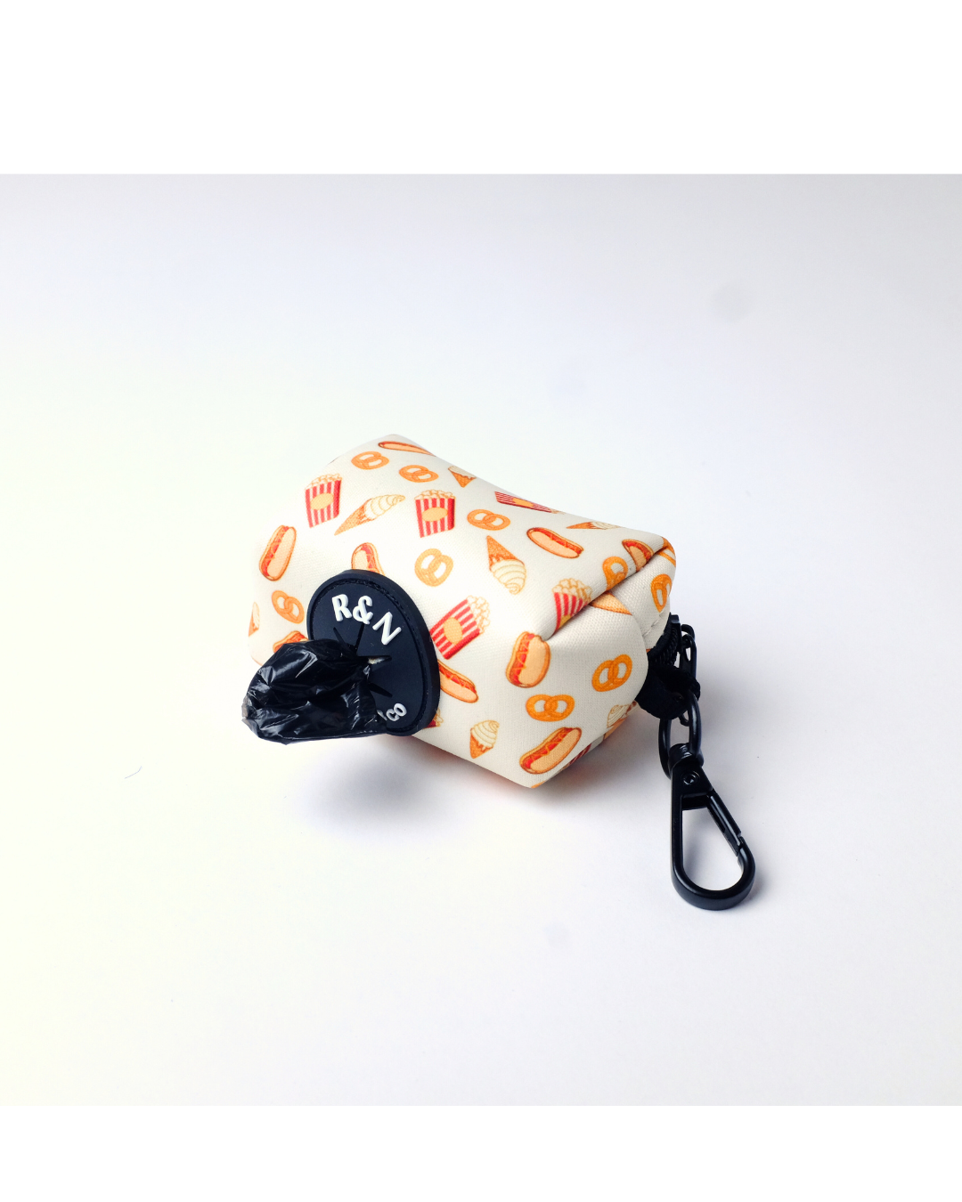 Snack Cart Poop Bag Holder with Complimentary Roll