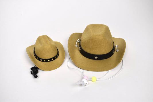 Desert Dawg Khaki Cowboy Canine Hat