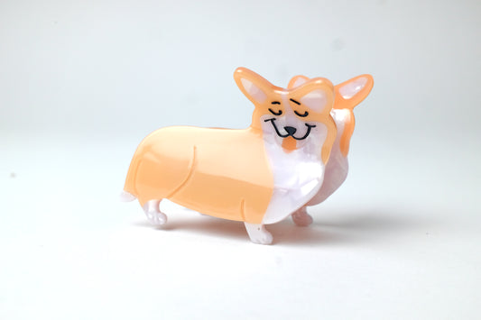 Corgi Hair Claw Clip