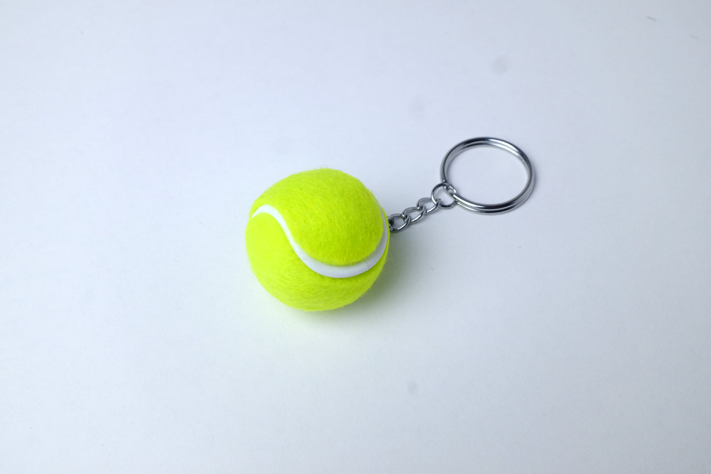 Tennis Ball Earrings & Keychain