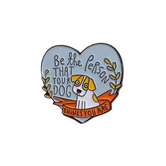 Dog Inspiration Enamel Pin